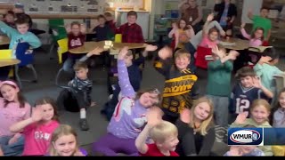 New Hampshire weather school visit Beaver Meadow Elementary in Concord [upl. by Lombardi]