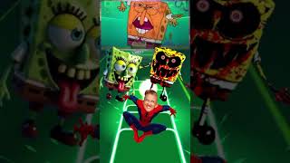 SpongeBob SquarePants 🆚 Patrick Star 🆚 Spiderman Vlad And Niki coffindance tileshop [upl. by Livesay]