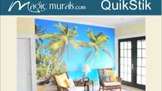 Wall Mural Installation  MagicMuralscom [upl. by Rugen237]