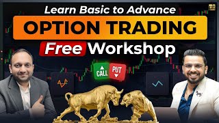 Option Trading Workshop  Basic to Advance Stock Market Strategies [upl. by Shieh]