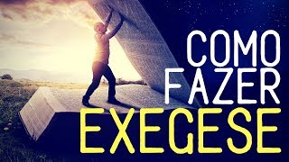 EXEGESE Veja como fazer [upl. by Elbys]