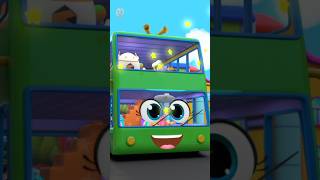 Wheels On The Bus shorts kidssongs rhymes singalong supersupreme nurseryrhymes [upl. by Assilav]