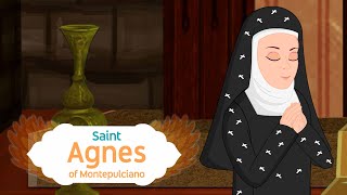 Story of Saint Agnes of Montepulciano  Saints and Angels TV  EP 106  saintsandangelstv saints [upl. by Bonney514]