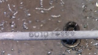 Trick on how to get a welding rod into a 832 threaded rod [upl. by Mab381]