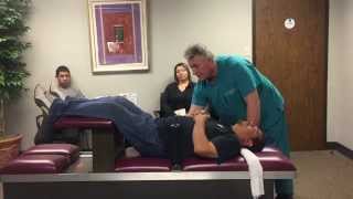 Amazing Chiropractic Success Story of 1 Time Visit Herniated Disc Treatment [upl. by Nodyarb]