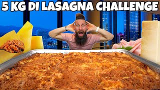 5 KG di LASAGNA Challenge Pasticcio Veneto  MAN VS FOOD [upl. by Maggi]