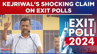 Take It In Writing Kejriwals Shocking Claim On Exit Polls Before Returning To Tihar Jail [upl. by Angid]