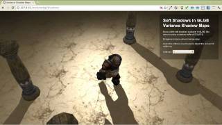 Variance Shadow Maps in WebGL [upl. by Benyamin]