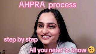 AHPRA application step by step Australian health practitioner regulation agency Everything [upl. by Romeon]