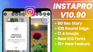 st instapro v1090  st insta pro new update iOS Instagram  Honista iphone story [upl. by Yelrac]