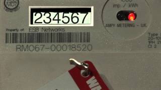 How To Read a Domestic Electronic Meter [upl. by Carrelli]