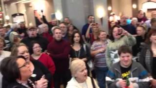 Christmas Flash Mob Sooner Mall Norman OK [upl. by Rausch]