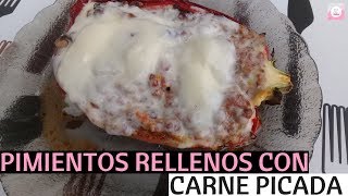 Riquísimos morrones rellenos de carne picada [upl. by Dambro]