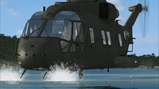 Flight Simulator 2014  EXTREME Low Fly By [upl. by Eikcin]