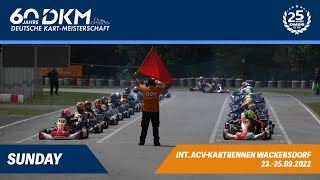 Deutsche KartMeisterschaft Wackersdorf 2592022 [upl. by Htiel]