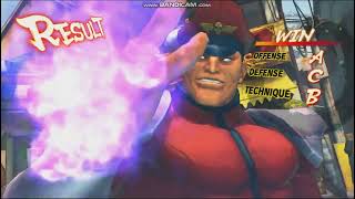 usf4 modded battle m bison vs zangief akuma vs gouken [upl. by Dadirac]