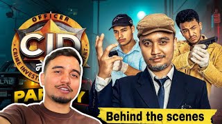 Behind the scenes of quot Nepali CID parodyquot  Dipesh Gautam  101 vines [upl. by Naraj391]