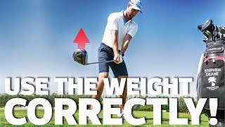 Use the driver weight correctly to improve your swing [upl. by Shena564]