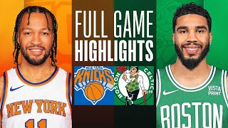 KNICKS at CELTICS  FULL GAME HIGHLIGHTS  November 13 2023 [upl. by Shirley]