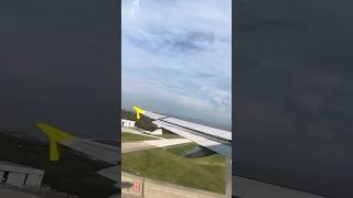 Spirit Airlines Airbus A320200 takeoff Nashville International Airport [upl. by Sallyanne896]