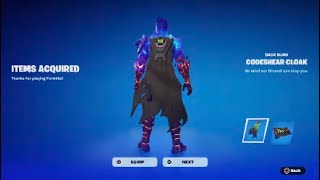 Fortnite  FREE Overclocked Combo Pack in Epic Game Store [upl. by Selohcin554]