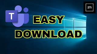 HOW TO DOWNLOAD Microsoft Teams [upl. by Lomasi]