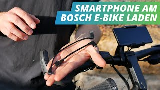 Smartphone Laden am Bosch EBike  Elektrofahrrad24de [upl. by Moscow]