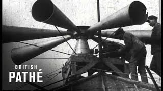 Air Raid Siren On Roof In Paris 19141918 [upl. by Ticon148]