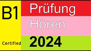 GAST  B1 Prüfung  Hören Übungssatz  GAST DTZ 2024 TEST 33 German Test For Immigranten [upl. by Dorie]