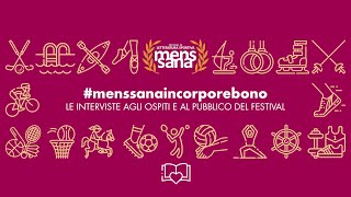 menssanaincorporebono  2024  Le interviste agli ospiti e al pubblico di Mens Sana [upl. by Mina776]