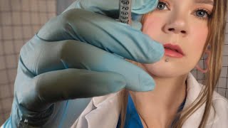 ASMR Dermatologist Facial Symmetry Exam amp Botox Treatment  Face Measuring [upl. by Alie]