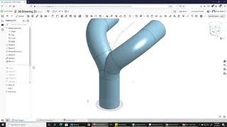 Projected curves to bend pipes in Onshape [upl. by Jedlicka]