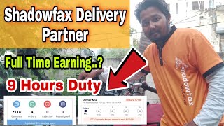 Shadowfax Delivery Boys Daily Earnings [upl. by Akemak]