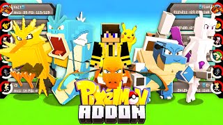 MOST EPIC POKEMON MOD FOR MINECRAFT PE [upl. by Edea]