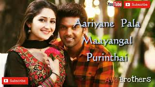 Aariyane Pala maayangal purinthai Tamil WhatsApp status Video [upl. by Irrek]