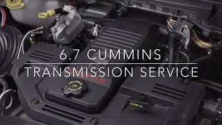 67 Cummins Transmission Service [upl. by Hammer]