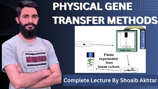 Physical Gene Transfer Method Complete Lecture By Shoaib Akhtar [upl. by Ilahtan]