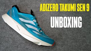 adidas Adizero Takumi Sen 9 Unboxing 4K [upl. by Hoon]