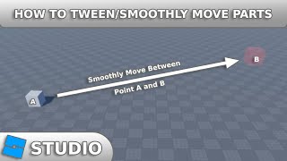 How to tweensmoothly move parts  Roblox Studio [upl. by Lraed]