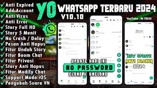 YOWhatsApp Update Terbaru 2024  Yowa Terbaru 2024  Yowa v1010 Update 2024  Yo Wa 2024 [upl. by Aramoiz857]