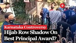 Karnataka Hijab Row Shadow On Best Principal Award  Teachers Day [upl. by Malvia]