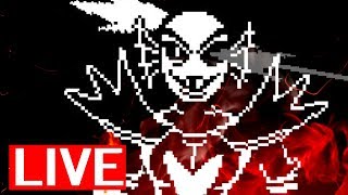 LIVE Trying to defeat Undyne the Undying Undertale [upl. by Cleasta]