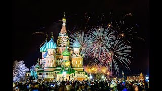 Новогодняя Москва 2019 Лучшее New Years Moscow The best Año nuevo Moscú 2019 mejor [upl. by Etrem]