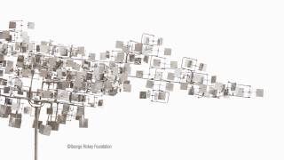 George Rickey Kinetic Sculptures [upl. by Salangi]