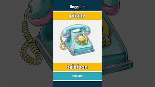 🇬🇧🇳🇱 phone  telefoon  vocabulary builder  learn English  laten we Engels leren [upl. by Juback995]