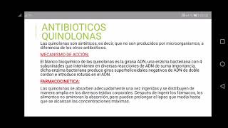 Antibioticos Quinolonas [upl. by Deehahs]