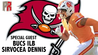 Special Guest Bucs ILB SirVocea Dennis [upl. by Lesnah346]