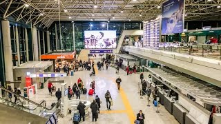 Leonardo da Vinci–Fiumicino Airport FCO in Rome Italy [upl. by Cut]