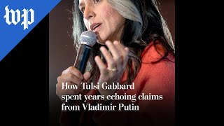 How Tulsi Gabbard spent years echoing claims from Putin [upl. by Navek]