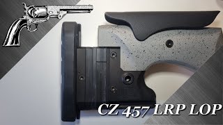 CZ 457 LRP Length Of Pull adjustment EN [upl. by Anikas]